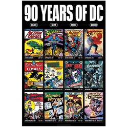 DC Comics art print 90 godina DC-ja, A3 Cene