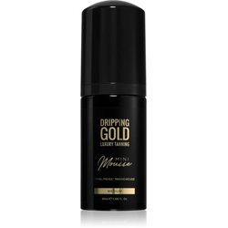Dripping Gold Luxury Tanning Mini Mousse pjena za samotamnjenje za lice i tijelo nijansa Medium 90 ml Cene