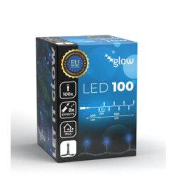 Home deco 100 led žaruljica plave, zelena žica/ 5 metara IP 44 Cene