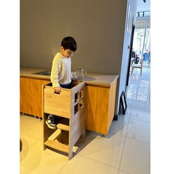 Hanah home Kule komoda s ladicama, smeđa Cijene