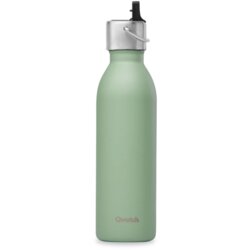 Qwetch ACTIVE termovka s športnim pokrovom 600 ml - Matt Lime Green Cene
