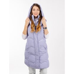 Glano Women's quilted vest - light purple Cene