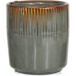 Garden Trading Hillesley lonec v sivi barvi - keramika - 11 cm Cene