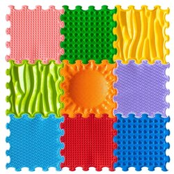 Ortoto senzoričke puzzle podloge STIMULATIVE RAINBOW set 9 kom OTO-S-RNB Cene