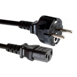 LC-Power Napojni kabl, 1.2m, Crni Cijene