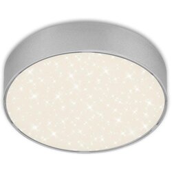 BRILONER 7072-414 - led stropna svetiljka star sky LED/11W/230V, prečnik 15 cm, srebrna Cene