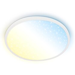 BRILO led stropna svetilka slim zvezdno nebo zatemnilna cct bela 3,3 x ø 37,5 cm Cene