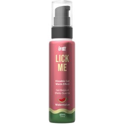 Intt LICK ME KISSABLE GEL WITH HEAT EFFECT AND WATERMELON FLAVOUR 50ML Cene