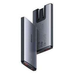  PUNJAČ BASEUS GAN5 PRO – USB + TYPE- C – QC 3.0 PD 3.0 100W 3A SA KABLOM TYPE- C TO TYPE – C (CCGP090202) BIJELI Cijene