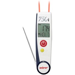 ebro TLC 750i-V2 infrardeči in vbodni termometer (HACCP) -50 - +250 °C Vrsta senzorja T v skladu z zahtevami haccp, kontaktno merjenje, brezkontaktno, (20641868) Cene