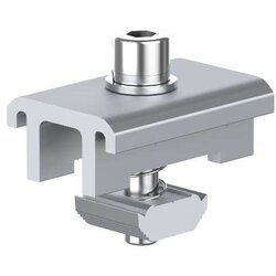 Antai Konstrukcije za SE za trapezni lim H45, mini rail, 400mm, set za 6 panela, frameless klampe Cene