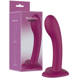Passion Play tekoči silikonski dildo (vijoličen) Cene