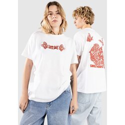 Smile And Wave Paper Warath T-shirt white Cene