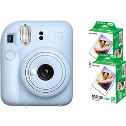 Fujifilm fotoaparat instax mini 12 + 2 filma pastel blue bundle Cene