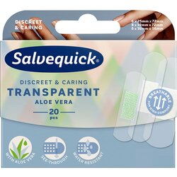 Salvequick aq.resist transparent aloe vera 20 komada Cene