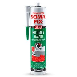 Somafix bitumenski lepak + diht S158 310ml Cene