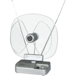 Falcom Sobna antena z ojačevalnikom, UHF/VHF, srebrna - ANT-204S Cene