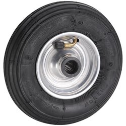 DÖRNER&HELMER 740108 Zračni kotač 200x50x20mm, Rola, glavčina 60 mm, 2 PR utora, metalni naplatak Cene