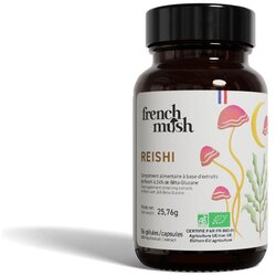 French Mush Reishi 56 kapsule Cene
