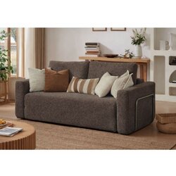 Atelier Del Sofa Wello Double - Brown Brown 2-Seat Sofa-Bed Cene