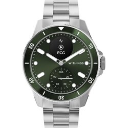 Withings scanwatch nova 42 mm zelena sat hibridna pametna sa ekg-om i kucište od oksimetrom, nehrdajuceg celika Cene