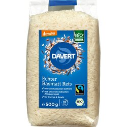 Davert Bio pravi basmati riž, beli - 500 g Cene