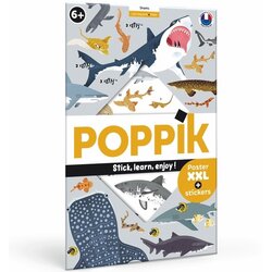 Poppik Edukativni poster s nalepnicama Otkrića Ajkule 6+ Cene
