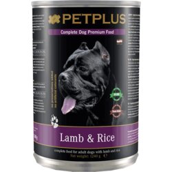 Austria Pet Food konzerva za pse Pet Plus, 1240 g - divljač nudle i šargarepa Cene