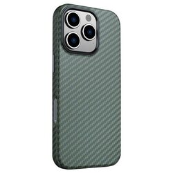 Swissten maskica SHELL MagStick za iPhone 16 PRO MAX carbon zelena Cene