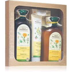 Green Pharmacy Herbal Care darilni set (za obraz, telo in lase) Cene