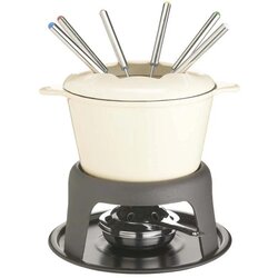Aster Set za fondue emajlirano lito železo krem, (5000119679) Cene