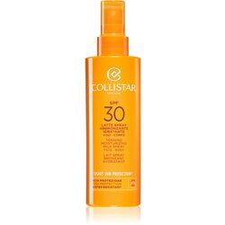 Collistar smart sun protection tanning moisturizing milk spray SPF30 sprej za zaščito pred soncem za telo in obraz 200 ml Cene