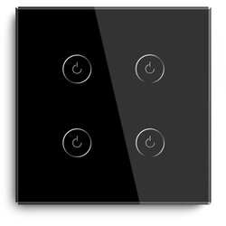 Exeshop wi-fi pametni prekidač 4G tuya crni (wifi touch switch) Cene