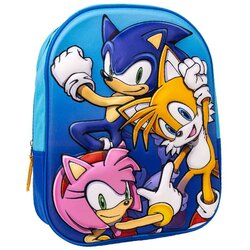 Sonic The Hedgehog 3D backpack 31cm Cene