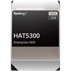 Synology HAT5300-16T 16TB 3.5" Enterprise HDD, 7.200 rpm, Buffer size : 512 MiB, SATA 6 Gb/s, MTTF 2.5M hours, 5 year warranty - HAT5300-16T Cene