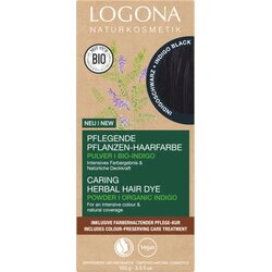 Logona zeliščna barva za lase v prahu indigo črna Cene