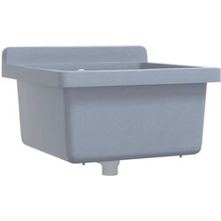 Maison Chic Stenski Umivalnik - Kopalna umivalnik - Lavabo siv 40x40x24 cm smola, (21684835) Cene