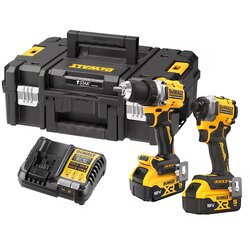 Dewalt DCK2051P2T-QW Baterijski set 18 V V, vkljucuje 2x 18 / 5 Ah akumulator, T polnilnik in škatlo STAK-II Cene
