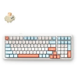 MCHOSE Bežična gaming tastatura K99 V2 Mehanička horizon orange Cene