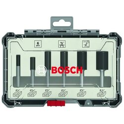 Bosch REZKAR ZA LES 6-DELNI KPL STEBLO 6.35MM (1/4")ZA ŽLEBOVE IN UTORE Cene