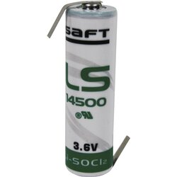 SAFT Posebna litijeva baterija Mignon Z-spajkalni priključek 3.6 V 2600 mAh Mignon (AA) (Ø x V) 14.5 mm x 50.5 mm, (20439796) Cene