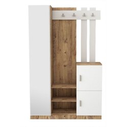 Hanah home DD7 - AW Atlantic Pine White Hall Stand OŠTEĆENO Cene
