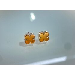 Jewelry Nikolić detelina mindjuše karamel Cene
