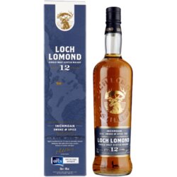 LOCH LOMOND DISTILLERY LOCH LOMOND Viski Smoke and Spice 12 y.o. Gift Box 0,7 l Cene