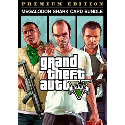 Rockstar Games Launcher grand theft auto v: premium online edition & megalodon shark card bundle rockstar games launcher key global Cene