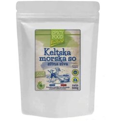 Spicy food Keltska so sitna siva, 500g, Spicy food Cene