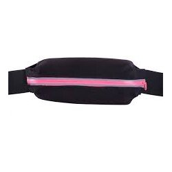 Univerzalna športna torbica FIT SLIM za mobilne telefone 2X 165x80mm - črno roza Cene