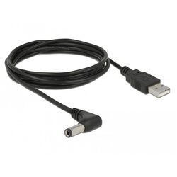 Delock Kabel USB M – napajalni M DC 5,5 fi x 2,1mm 1,5m Cene