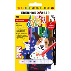 Faber-Castell Flomastri Eberhard Faber Colori Magic, obojestranski, 10 kosov Cene