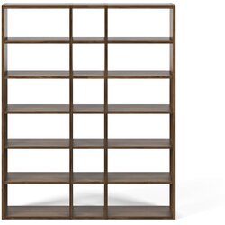 TemaHome Temno rjava knjižna omara Pombal, višina 224 cm Cene